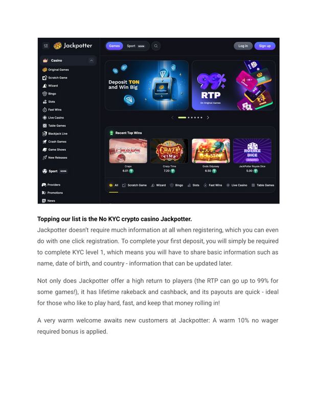 Exactly how To Dip Into No-KYC Gambling Establishments: Step-by-Step Guide